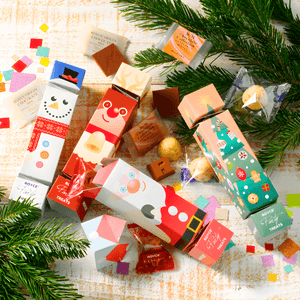 日本ROYCE若翼族 巧克力餅乾禮盒 16枚【聖誕節限定】【拉一下就有驚喜】