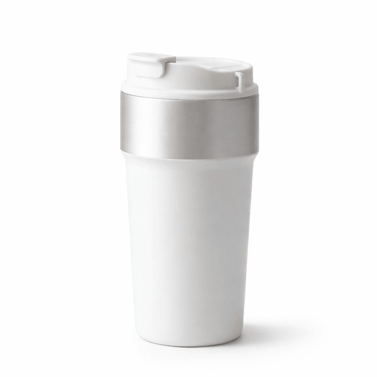 316 Stainless Steel Vacuum Insulated Tumbler, 500ml Leakproof Travel Coffee Cup with Straw 5