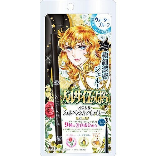 【日本直郵】日本CreerBeaute 凡爾賽玫瑰華麗濃密眼線膠筆 黑色