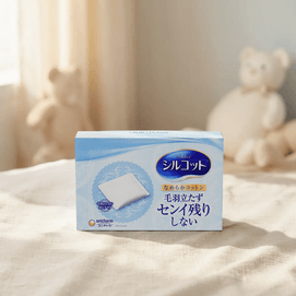 Silcot Cotton Facial Puff, 82 Piece