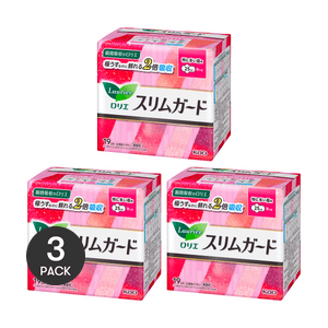 【Value Pack】Laurier Slim Guard Heavy Flow Unscented Feminine Period Pads with Wings, Size3 / 250mm, 57ct