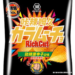 Koikeya Karamucho Rich-Cut Potato Chips Spicy Flavor 58.5g