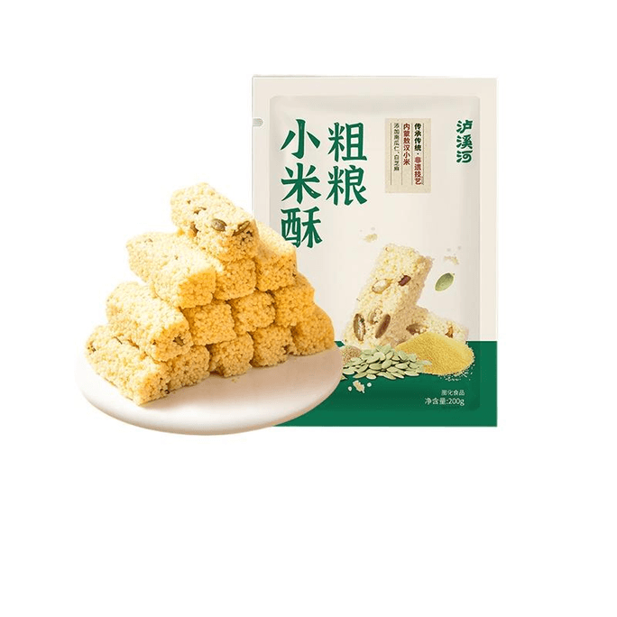 [중국 직배송] 룩시강 복숭아 크리스프 & 기장 크리스프 200g*1봉지