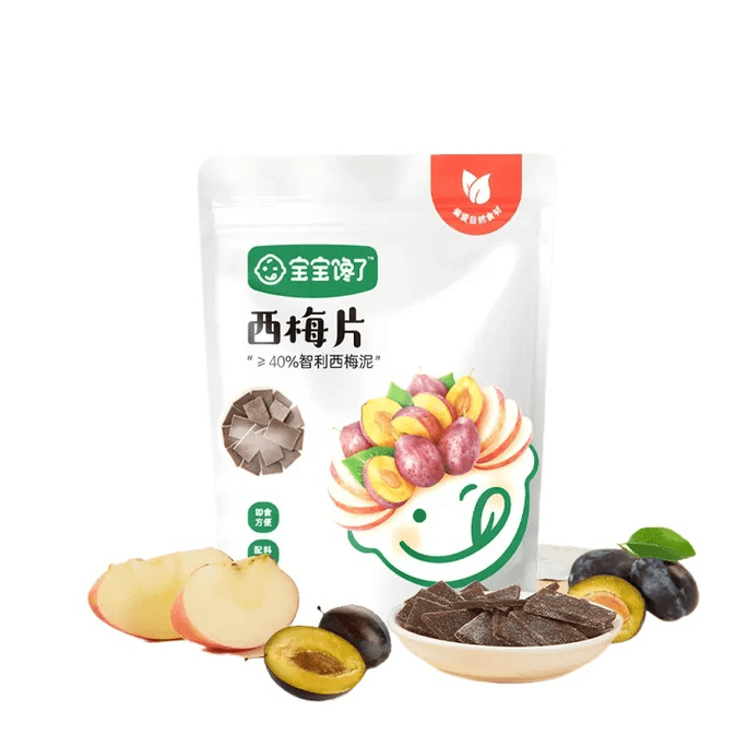 Baby Is Craving For Children's Snacks Without Additives. Plum Slices 30g * 1 Bag