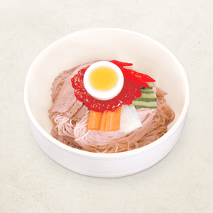 Dried Bibim Naengmyeon - Korean Style Cold Noodle With Gochujang Sauce , 4 Servings , 26.4 oz