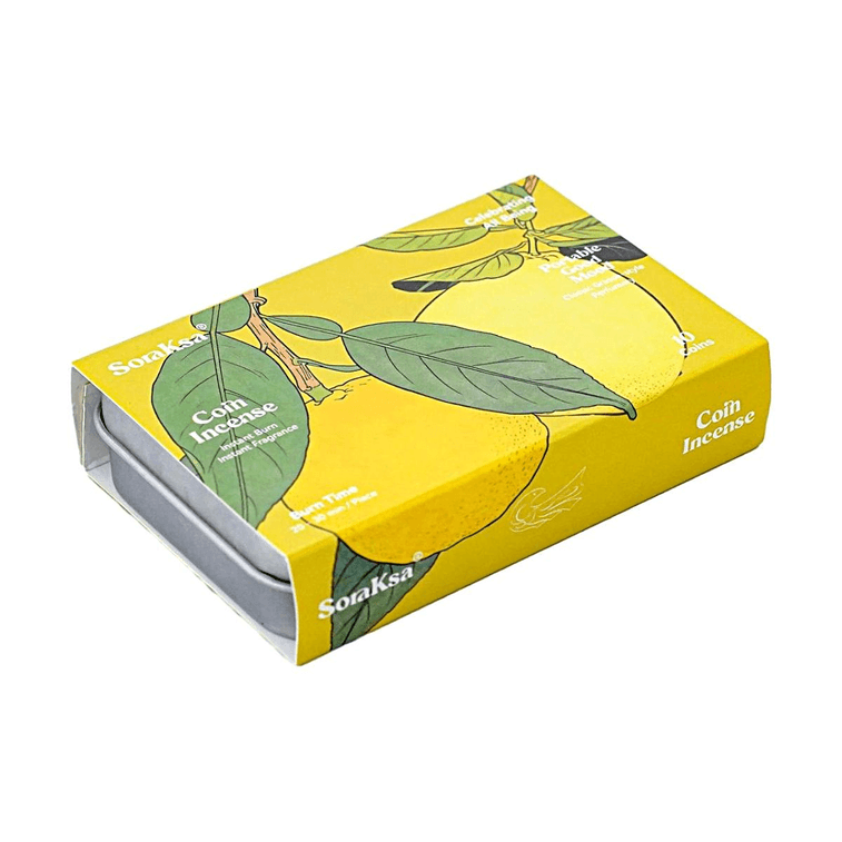 Feast & Lilt Series Coin Incense Yuzu Mountain Breeze Indoor Aromatherapy 10pcs 7