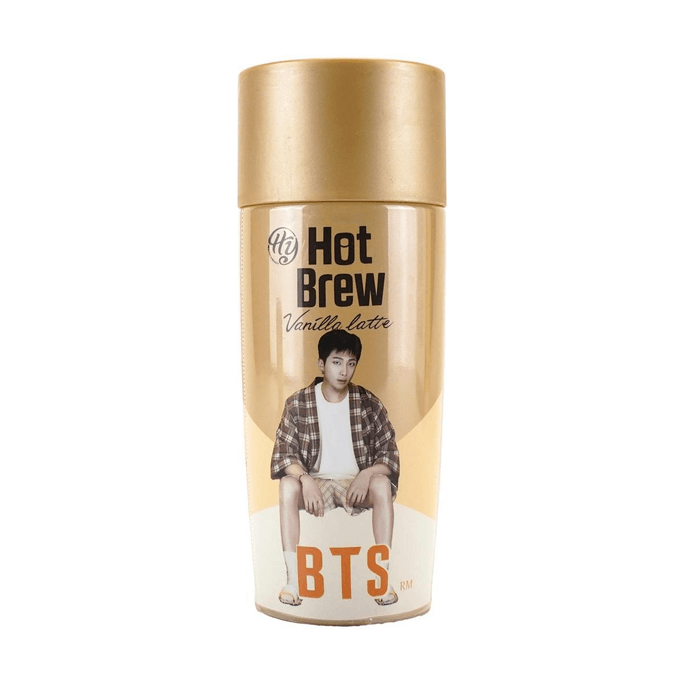 【BTS防彈少年團代言】韓國HY X BTS 熱沖泡咖啡 咖啡拿鐵 270ml 限量發售 不同成員包裝隨機發