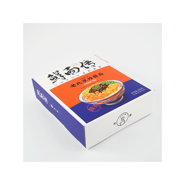 鮮面傳 老北京炸醬麵 3分鐘享用全料鮮麵 253g 3