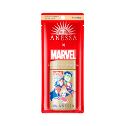 【Spring Subsidy Price】ANESSA||Comic Book co-branded 2022 new version of the small gold bottle water can outdoor clear sunscreen N|||# Hero Collection 60ml