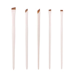  Eyeliner and Eyebrow Brush Set Thin and Easy for Eye Makeup 5pcs