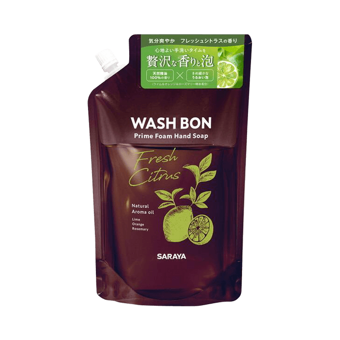 Foaming Hand Soap Refill Citrus Fresh (500ml)