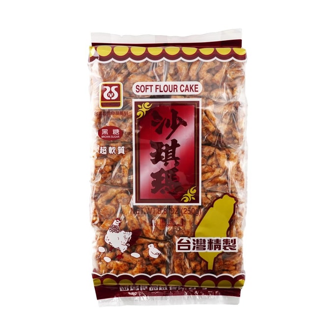 台湾西坞 黑糖沙琪玛 250g
