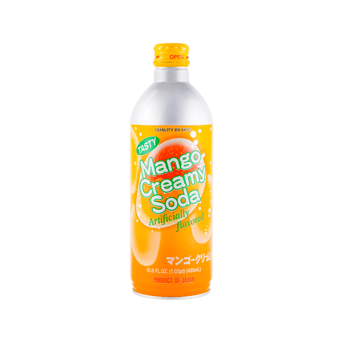 Mango Creamy Soda, 16.6fl oz