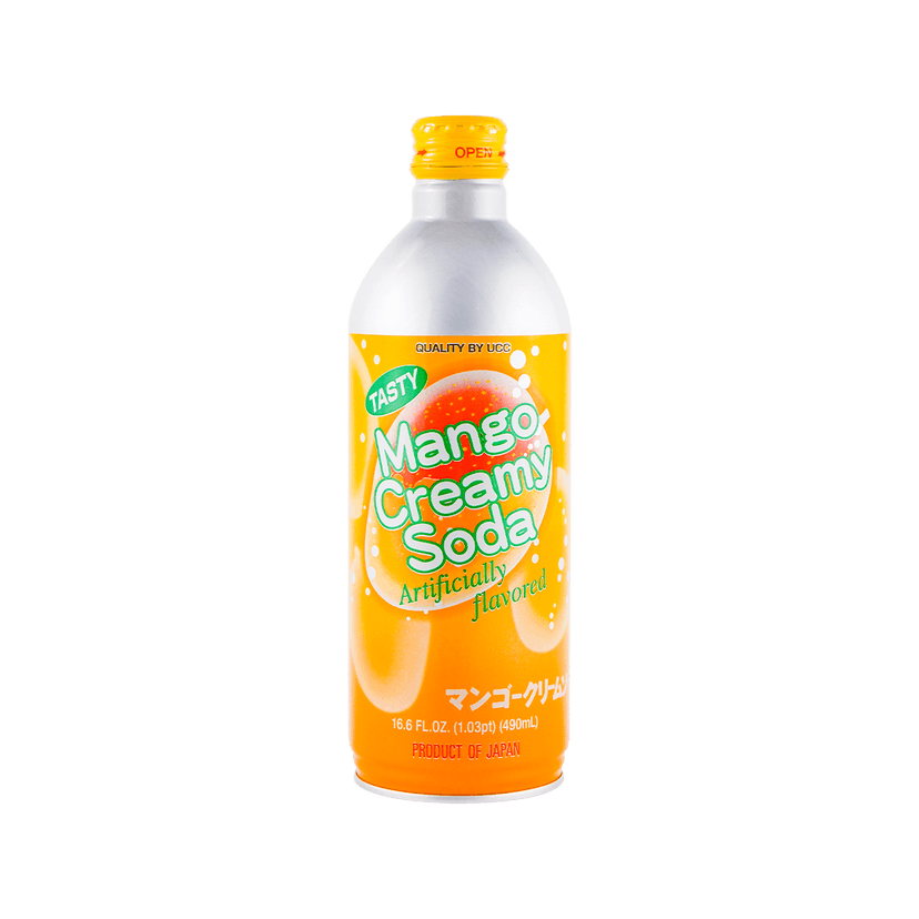 Mango Creamy Soda, 16.6 fl oz