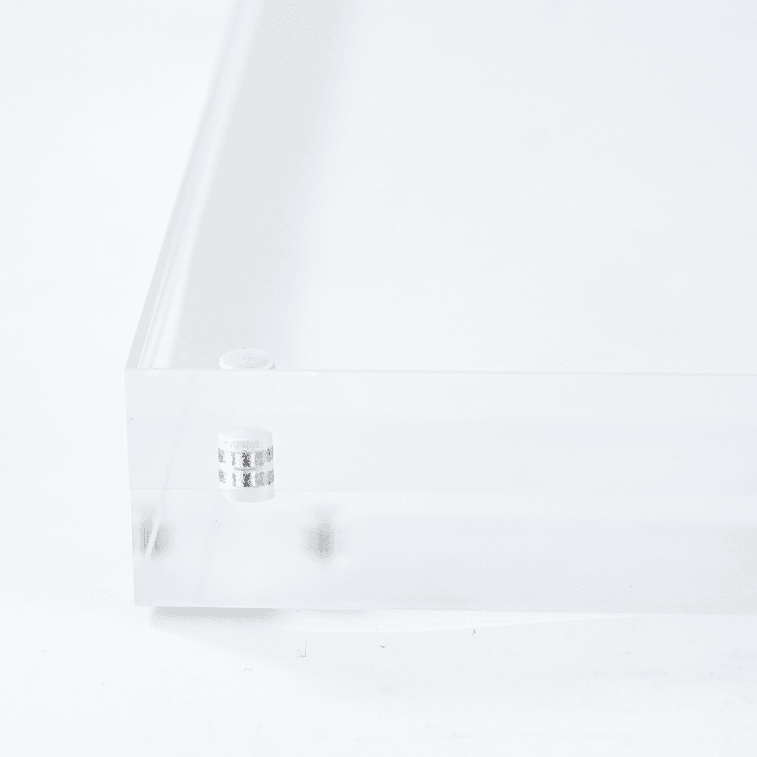 創意擺飾透明水晶壓克力相框懸浮磁吸 1個 6x8 4