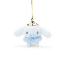 SANRIO Tokimeku Tiara Plush Bag Charm Cinnamoroll