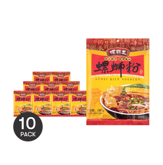 螺霸王 柳州螺蛳粉 原味 280g * 10包入