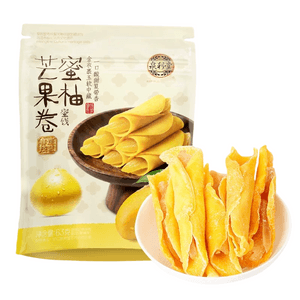 Quánlìtáng Mango Roll With Grapefruit 63g*1 bag Snack