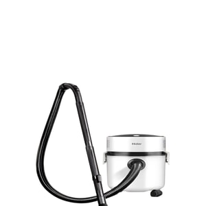 【中國直郵】 海爾 吸塵器家用大吸力強力工業美縫開荒保潔桶式地毯貓毛吸塵器漢玉白 T810W【一鍵收線款】/1件