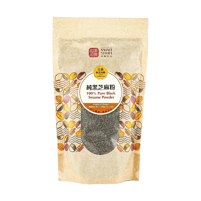 100% Pure Black Sesame Powder, 15.87 oz