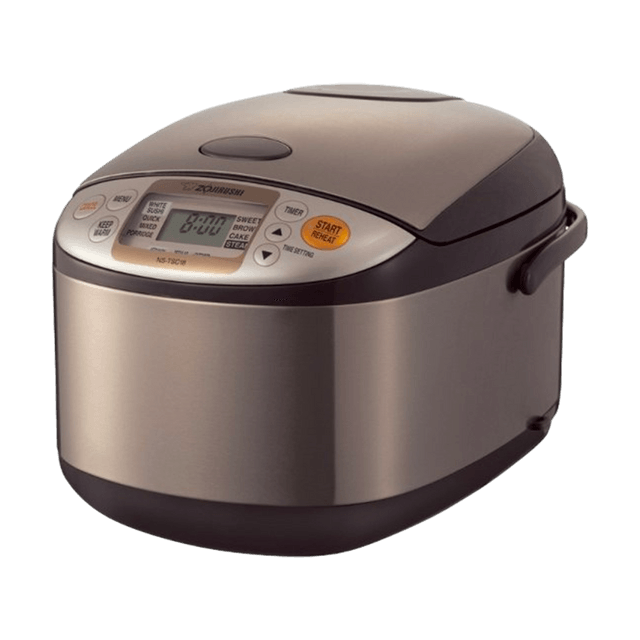 5 Core Digital Electric Rice Pot Multi Cooker & Food Steamer Warmer 5.3 qt Brown