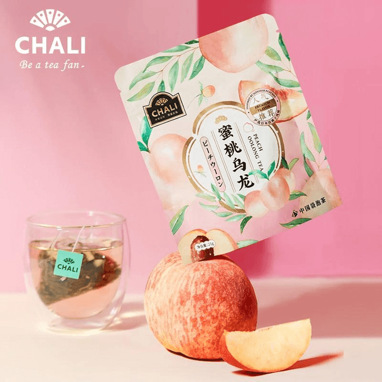 中国直送】茶里 ピーチウーロンティーバッグ（30g×1箱）花と果実のお茶