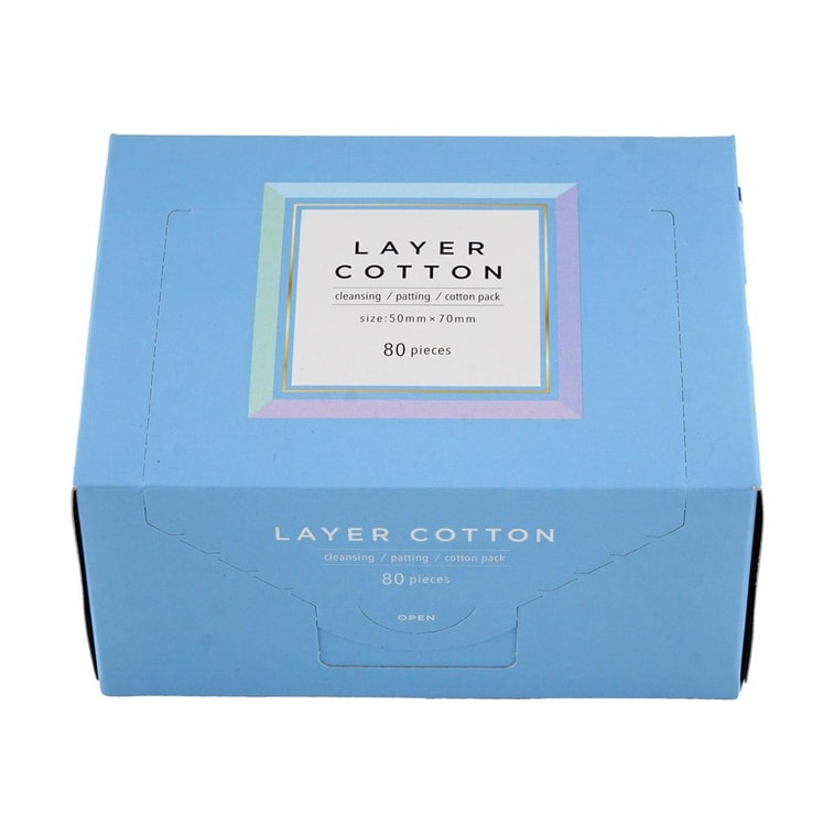 여러 겹으로 된 면 퍼프, 76g (2.82온스) 4