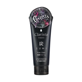 CLARISTA Charcoal 2 In 1 Facial Foam​, Pore Clear, 5.64 oz - For