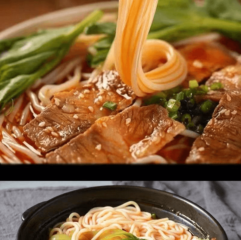 Crossing Bridge Rice Noodles Popular Northeast Flavor Spicy Pure Grain Rice Noodles  Dry  268g * 1 bag