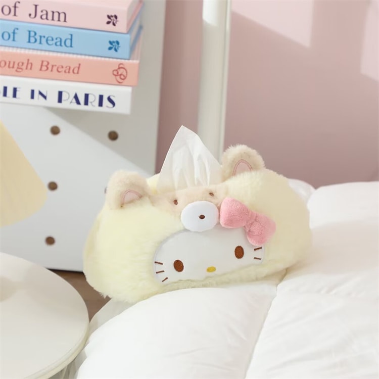 Hello Kitty ティッシュケース ぬいぐるみ付き 中国直送】FOXTAIL サンリオ 漫画 ぬいぐるみ ティッシュボックス