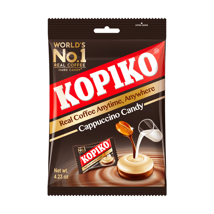 印尼KOPIKO可比可 卡布奇諾咖啡糖 120g 印尼特產