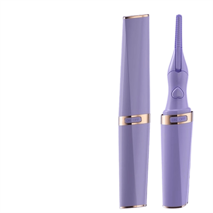 Eyelash Perm Curler Electric Heating Female Novice Curling Device Long-lasting Styling Exquisite Models - Rosemary Purpl