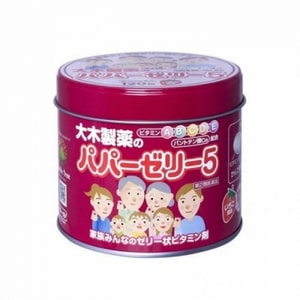 [일본에서 온 다이렉트 메일] 다이무약품 다이무 영유아용 비타민 영유아용 복합 구미알 딸기맛 120캡슐