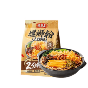 Luosifen King's Rich Soup Luosifen With Potatoes, Liuzhou High-quality Soup Luosifen, 446g*1 Bags