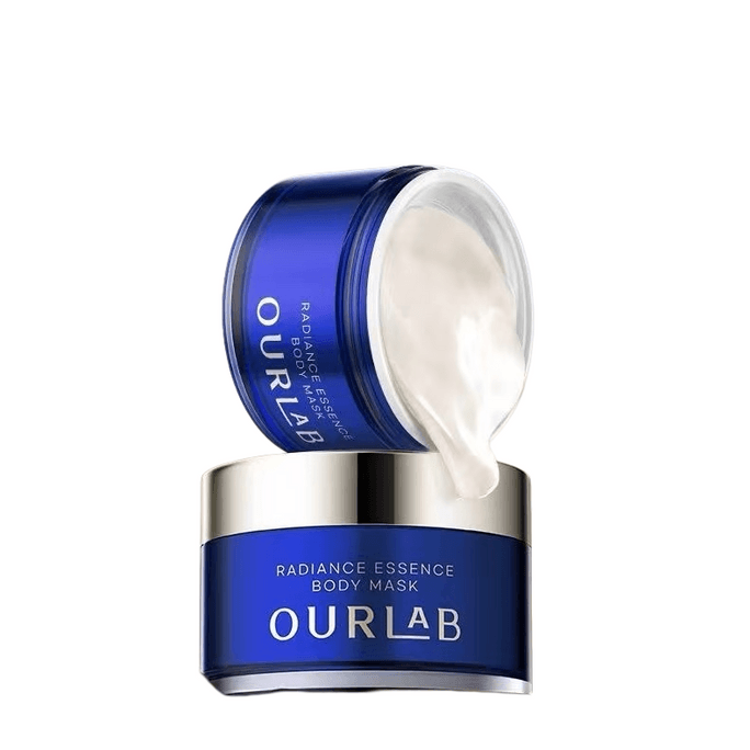 【中國直郵】 OURLAB 柔光溢彩精華身體面膜 緊緻修護舒緩清潔去角質嫩膚體膜 200g/瓶【精雕體膜】