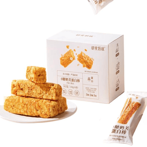 【中国直邮】十月结晶研食妈咪0糖奶芙蛋白棒无添加蔗糖零食营养小吃150g*1盒