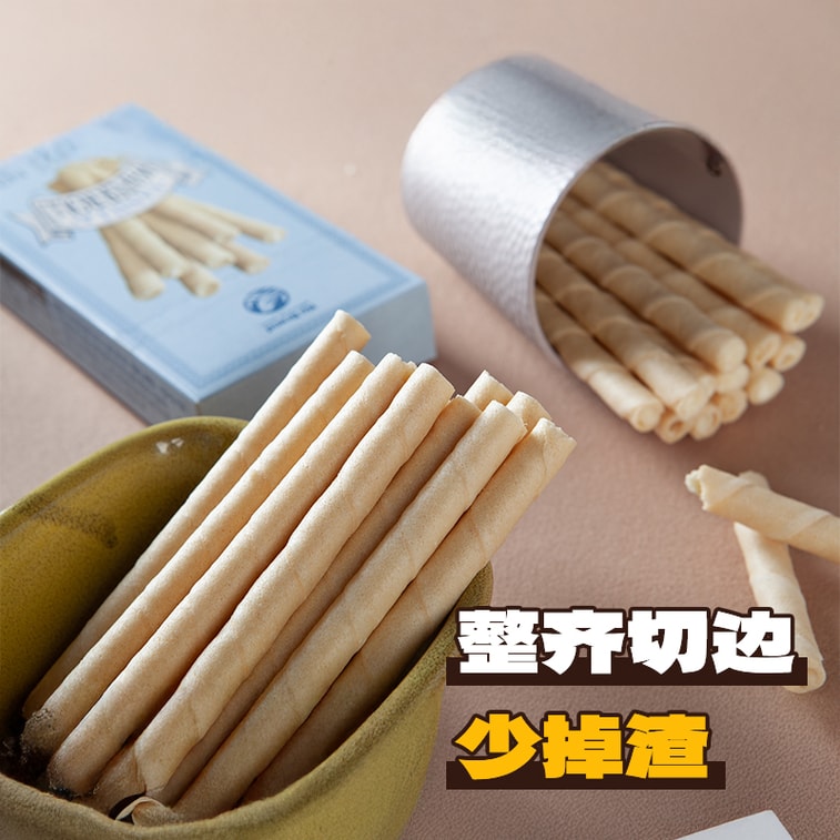 Vanilla & Chocolate Wafer Cookie Roll -115g*2 boxes Sandwich Cookie Cone Casual Indonesian Imported Snacks 3
