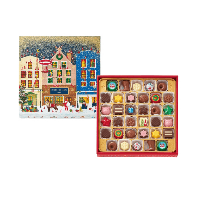 2025 Christmas Assorted Chocolates Gift Box (34 pieces)