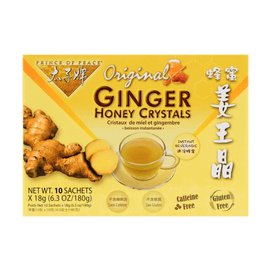 Instant Ginger Honey Crystals Powder Beverage 10bags