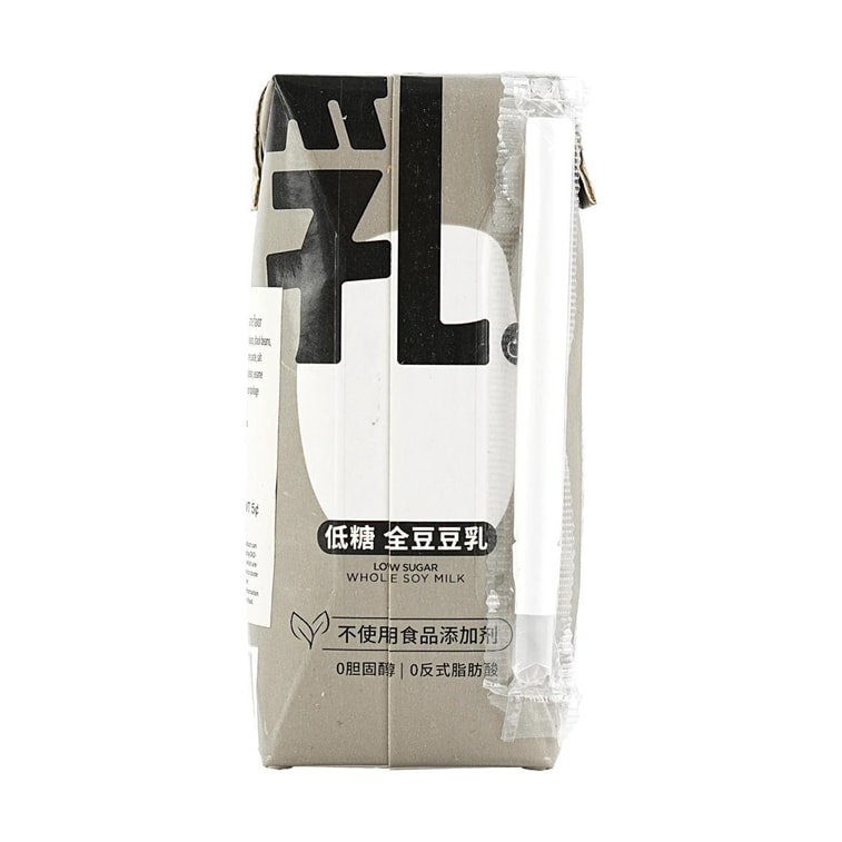 颂优乳 低糖全豆豆乳 黑芝麻味 200ml*6【6盒装】【营养早餐豆奶】 4