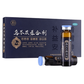 【中国直邮】灵知 乌苓苁蓉合剂 补肝肾 乌灵苓苁蓉非胶囊 10ml*12瓶