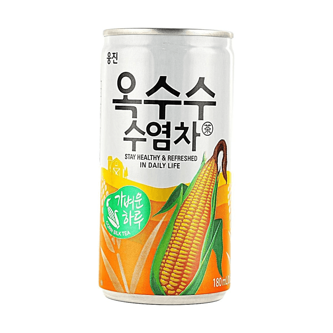 옥수수 수염차, 6.08 fl oz【설탕 0g, 지방 0g, 칼로리 0kcal】