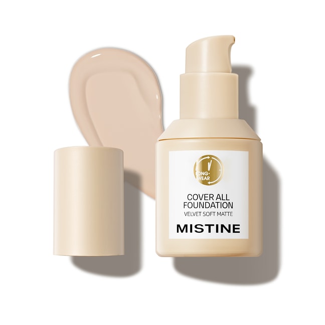 MISTINE COVER ALL Foundation Velvet Matte Finish LF100 30g
