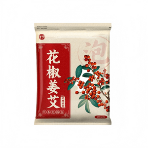 Jintai Kang Sichuan Pepper and Ginger Foot Soak Herbal Bag with Mugwort, Dry Ginger, Sichuan Pepper and Old Ginger for Postpartum Mothers, 30 Bags/Pack