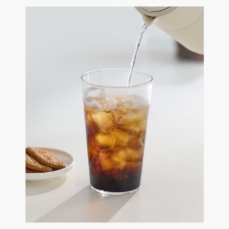 【中国直邮】 OLAYKS 保温壶家用暖水壶茶水分离焖茶壶泡茶壶316不锈钢800ml 黑灰色 一个装