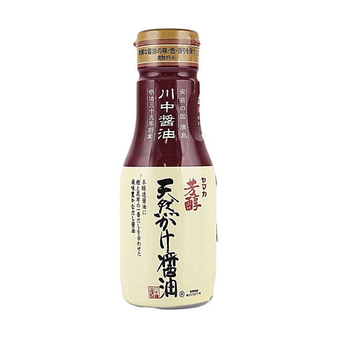 진한 천연 향의 간장 - 호준 텐넨 카케 쇼유, 6.76 fl oz【일본 프리미엄 수제 간장】