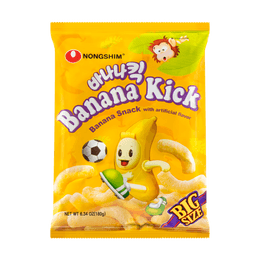 【TWICE Favorites】Banana Flavored Snack Family Pack 180g