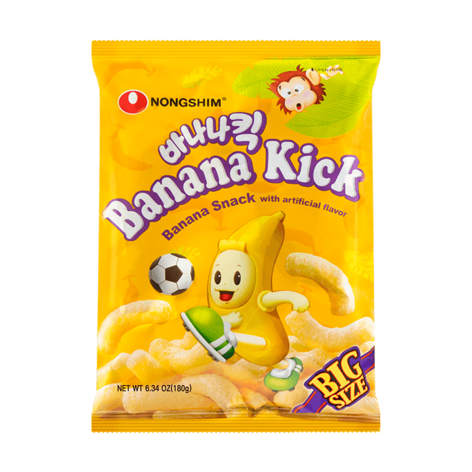 Banana Flavored Snack Family Pack 180g