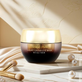 MAOGEPING毛戈平MGP 奢华鱼子眼膜 15g 内附赠小勺 滋养舒缓补水 紧致抗皱 淡纹嘭弹 焕亮眼周【眼部奢护SPA】