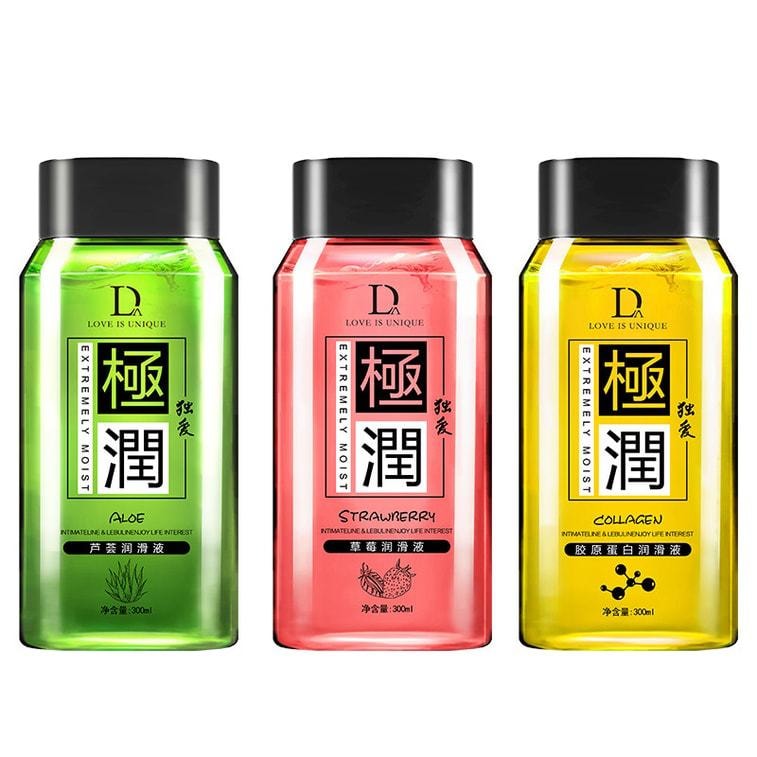 【中國直郵】獨愛 潤滑劑功能係列-蘆薈300ml 前戲快感液 成人情趣用品 3